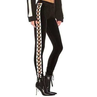 NUEVO FENTY PUMA BY RIHANNA Leggings ajustados de terciopelo negros talla XS  Foto 1 de 4