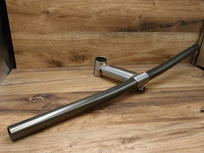 flat handlebar Humpert professional town exclusive + stem ahead steel 1 1/8 in - Image 1 of 4