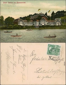 Hammer am See Hamr na Jezeře Hotel Seehof - Hammersee b Leipa Liberec 1903 - Picture 1 of 3