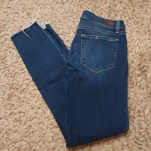 Paige Verdugo Ankle Womens 28 Frayed Stretch Jeans 2392F50-742 - Picture 1 of 10