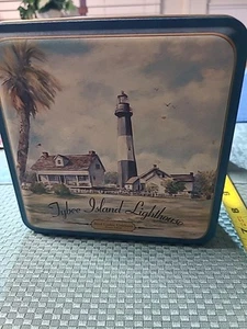 TIN TYBEE ISLAND LIGHTHOUSE 6 Square Inches - Picture 1 of 9