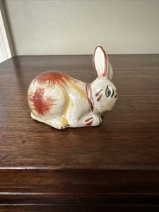 Staffordshire Bunnies Rabbit Mini Porcelain Figurine - Picture 1 of 4