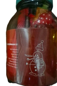 Kit Build A Snowman - Sombrero, Bufanda, 🥕 Nariz, Botón, Tubo Ojos y Boca - Calidad  - Imagen 1 de 2