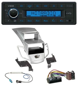 VDO Bluetooth AUX USB MP3 Autoradio für Ford Fiesta Display 10-17 silber - Bild 1 von 6
