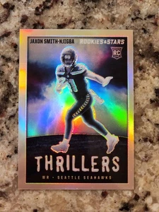 Thrillers de fútbol americano Panini Rookies & Stars 2023 Jaxon Smith-Njigba #TH-27 plateado - Imagen 1 de 2