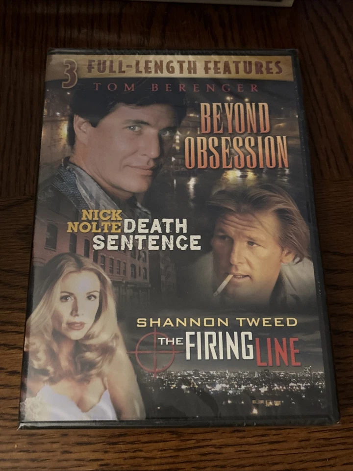 3 Full-Length Features - Beyond Obsession / The Firing Line / Death Sentence... - Image 1 of 1