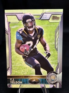 2015 Topps #430 TJ Yeldon RC Jacksonville Jaguars Alabama Crimson Tide - Imagen 1 de 2