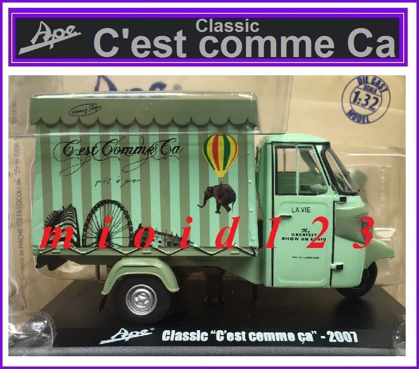 Ape Collection by ITALERI : 1/32 - CLASSIC "C'est comme ça" - 2007 - Die-cast - Immagine 1 di 1