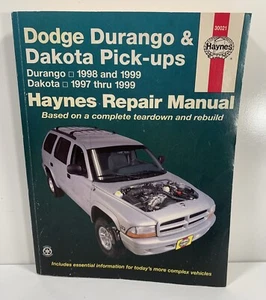 Hayes Repair Manual Dodge Durango 98-99 Dakota 97-99 #30021 - Foto 1 di 5