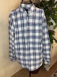 American Eagle Seriously Soft - Classic Fit - Men’s XL Plaid Button Down Shirt - Picture 1 of 4