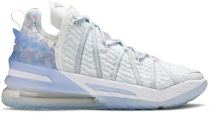 Nike LeBron 18 Play for the Future Blue Tint White CW3156-400 Men’s Size 16 NEW - Picture 1 of 12