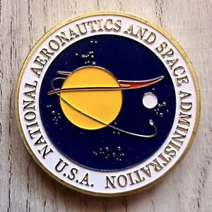 NATIONAL AERONAUTICS & SPACE ADMINISTRATION 'NASA' Challenge Coin - Picture 1 of 4