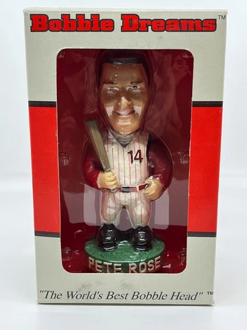 Pete Rose Cincinnati Reds Bobble Dreams Bobblehead New Cover