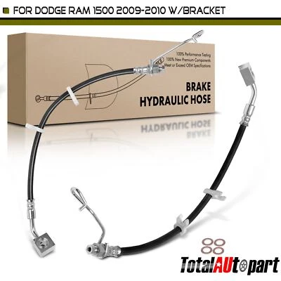 Manguera hidráulica de freno trasera izquierda y derecha 2 piezas para Dodge Ram 1500 2009-2010 Foto 1 de 4