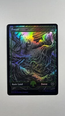 MTG Innistrad Crimson Vow Forest Land Foil 277/277 Magic the Gathering - Image 1 of 2