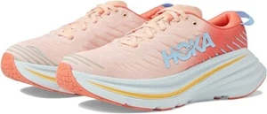 HOKA ONE ONE Women Running Shoes Bondi X Camellia Peach Parfait 1113513 US 9.5 B
