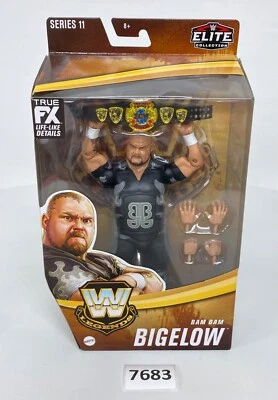 WWE Elite Legends Series 11 Bam Bam Bigelow ECW Champion Mattel 2021 - Imagem 1 de 4