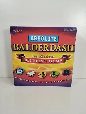 Absolute Balderdash By Drummond Park Complete - 2 Packs Sealed Cards - Image 1 of 4