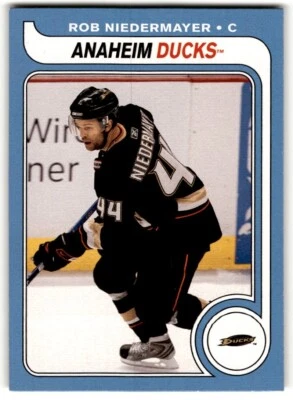 2008-09 O-Pee-Chee '79-80 Retro Rob Niedermayer #125 Anaheim Ducks - Image 1 of 2