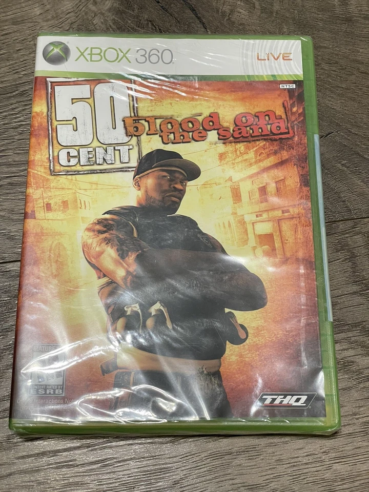 50 Cent: Blood on the Sand Microsoft Xbox 360 2009 OOP BRAND NEW FACTORY SEALED - Image 1 of 4