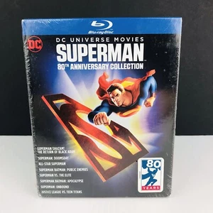 SUPERMAN 80TH ANNIVERSARY COLLECTION BLU RAY SET NEW SEALED - Imagen 1 de 8