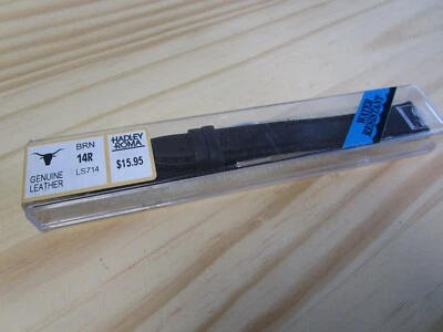 Correa de reloj de cuero marrón LS Hadley Roma LS714 LS 714 para dama BRN 14R Foto 1 de 4