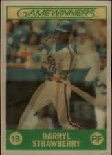 1988 (METS) Sportflics Gamewinners #15 Darryl Strawberry