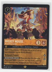 Disney Lorcana Mickey Mouse Mosquetero Capitán 16/204 Legendario - Imagen 1 de 1