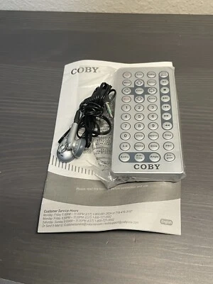 Coby Remote Control TF-DVD8501 TF-DVD7751 for Portable DVD Player - Image 1 of 4