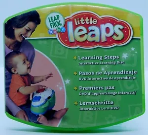 DVD Leap Frog Baby Little Leaps Learning Steps Interactive Learning Disc - Picture 1 of 3