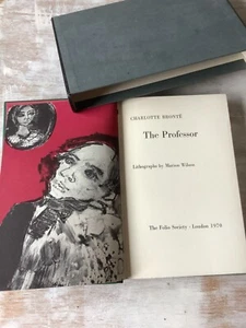 1970 Charlotte Bronte The Professor Folio Society Marion Wilson Lithographs - Imagen 1 de 5