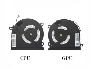 Laptop CPU GPU Fan For HP Zbook Studio X360 G5 NS85C00-17L24 17L25 L30938-001 - Picture 1 of 2
