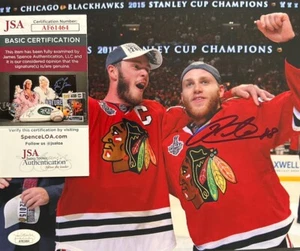 MVP Patrick Kane SIGNED Chicago BlackHawks 8X10 PHOTOGRAPH JSA COA AF61464 - Picture 1 of 4