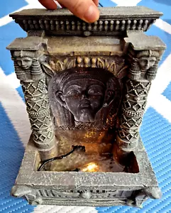 Giungla 'Tempio Buddha Water Feature' Tavolo da Interno in Resina con Luce ***RARO - Foto 1 di 18
