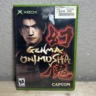 Genma Onimusha Original Xbox Complete in Box 2002 W/ Manual