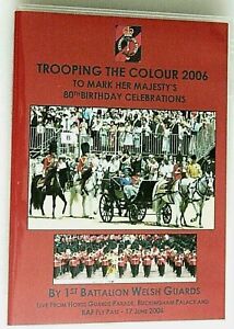 HM QUEEN 80th - FULL LIVE TROOPING THE COLOUR 2006 - 1ST BN WELSH GUARDS DVD 