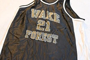 Vintage Single Stitch Wake Forest 21 Tim Duncan College Jersey XL - Picture 1 of 9