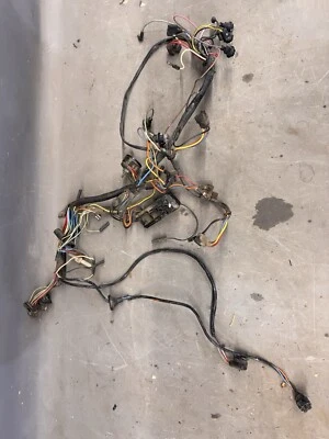 1962 1963 Ford Fairlane Ranchero Dash caixa de fusíveis principal chicote de fios manual trans - Imagem 1 de 4