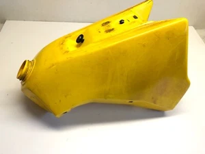 94#1 89-98 Suzuki RMX250 RMX 250  Gas Tank Container Fuel Petrol Yellow - Picture 1 of 9