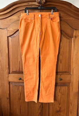 Pantalón Pimkie Jeans Naranja Mandarina T. 40 Recto Foto 1 de 4