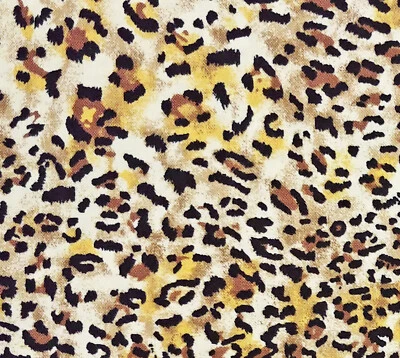 It's a Jungle Out There Leopard Print Cotton Quilting Fabric Gallery by Choice - Image 1 of 3