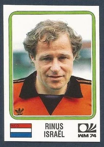 PANINI WORLD CUP STORY #080-MUNICH 74-NEDERLAND-HOLANDA-RINUS ISRAEL - Imagen 1 de 1