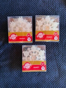 Kunststoff Stern Weihnachtsschmuck 3,5 Zoll - Bild 1 von 3