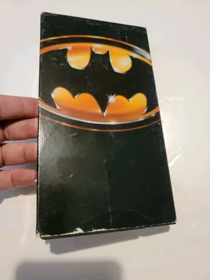 Original 1989 Batman VHS Vintage Michael Keaton Jack Nicholson Tim Burton - Image 1 of 3
