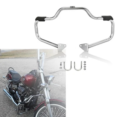 Protector de motor barra de choque de carretera para Harley Dyna Wide Glide Low Rider 2007-2017 Foto 1 de 4