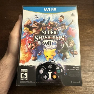 Super Smash Bros Controller Bundle (Nintendo Wii U) Brand New - Factory Sealed - Image 1 of 4