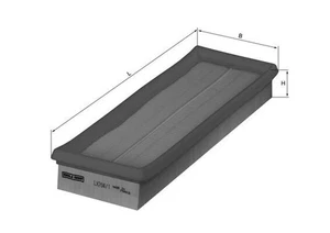 MAHLE Luftfilter LX 704/1 Filtereinsatz für RENAULT NISSAN OPEL X70 X83 CLIO Bus - Bild 1 von 6