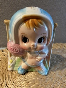 Vintage ARDCO Fußball Thema Junge - Baby Kinderzimmer Pflanzgefäß - - Bild 1 von 6