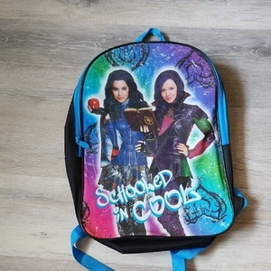 RAIR Neu ohne Etikett Disney Descendants "School is Cool" Rucksack/Büchertasche mit Mal & Evie - Bild 1 von 9