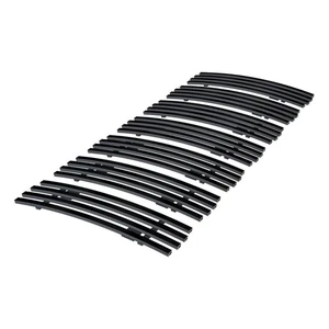 Se adapta a Jeep Liberty 2008-2012 superior acero inoxidable negro billet rejilla inserto - Imagen 1 de 7